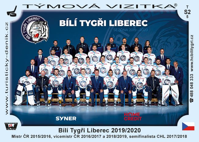 Bílí Tygři Liberec 2019/2020