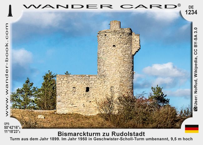 Bismarckturm zu Rudolstadt