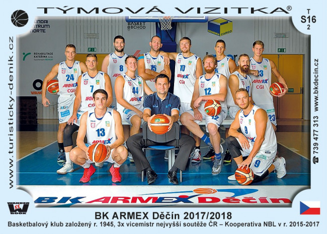 BK Armex Děčín 2017/2018