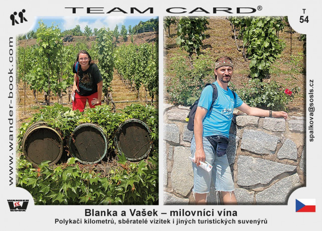 Blanka a Vašek – milovníci vína