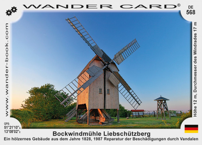 Bockwindmühle Liebschützberg