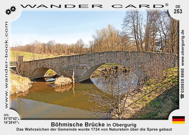 Böhmische Brücke in Obergurig