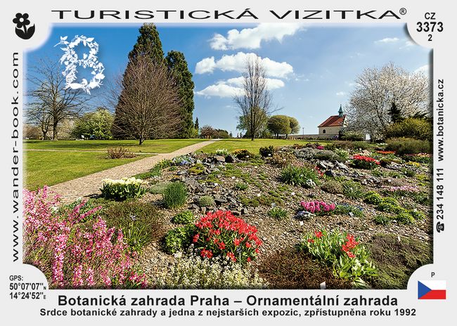 Botanická zahrada Praha – Ornamentální zahrada