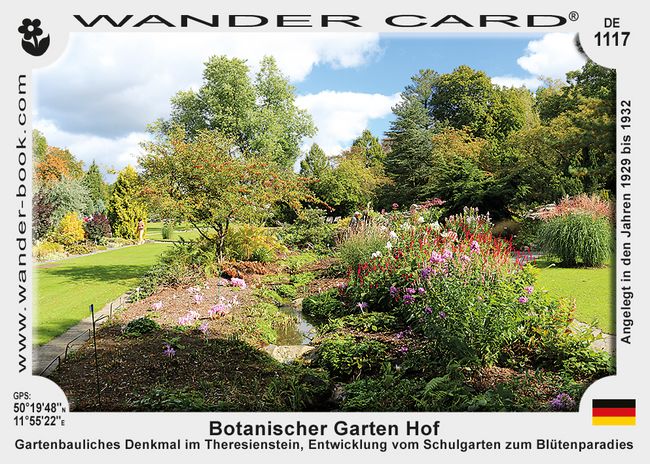 Botanischer Garten Hof
