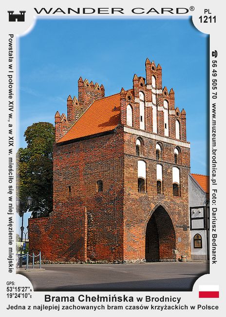 Brama Chełmińska w Brodnicy