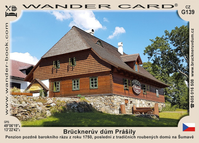 Brücknerův dům Prášily