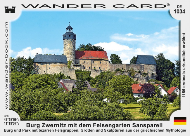 Burg Zwernitz mit dem Felsengarten Sanspareil