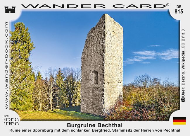Burgruine Bechthal
