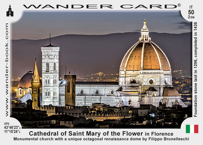 Cathedral of Saint Mary of the Flower in Florence