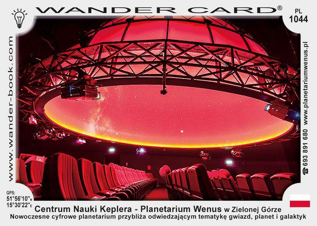 Centrum Nauki Keplera - Planetarium Wenus w Zielonej Górze