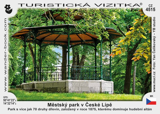 Městský park v České Lípě
