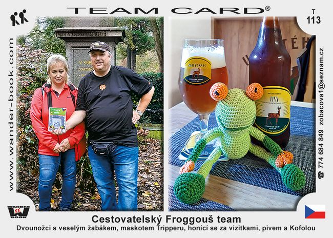 Cestovatelský Froggouš team