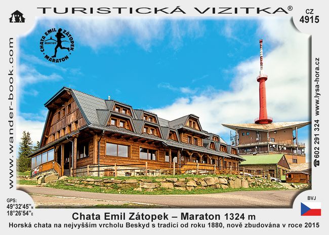 Chata Emil Zátopek – Maraton