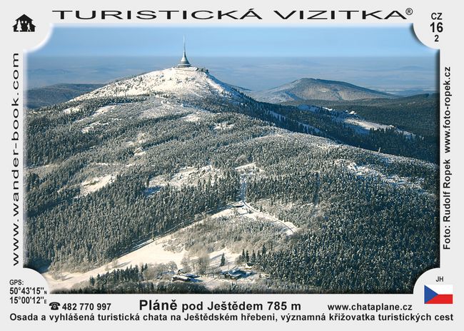 Chata KČT Pláně pod Ještědem