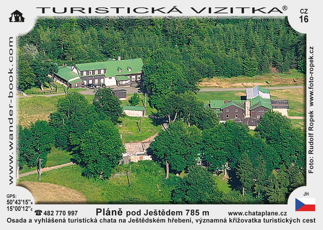 Chata KČT Pláně pod Ještědem