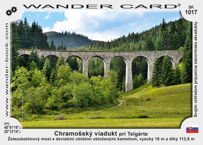 Chramošský viadukt pri Telgárte