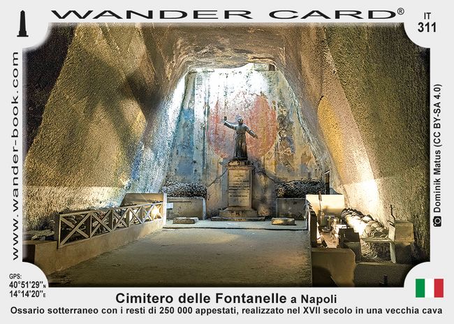 Cimitero delle Fontanelle a Napoli