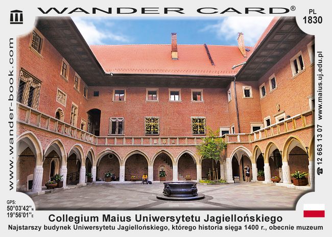 Collegium Maius Uniwersytetu Jagiellońskiego w Krakowie