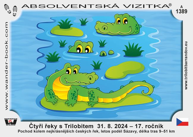 Čtyři řeky s Trilobitem  31. 8. 2024 – 17. ročník