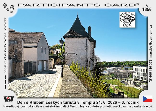 Den s Klubem českých turistů v Templu 21. 6. 2026 – 3. ročník