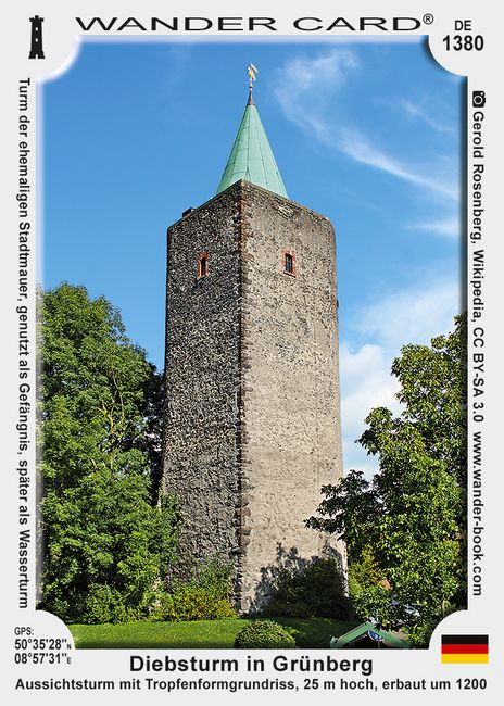 Diebsturm in Grünberg