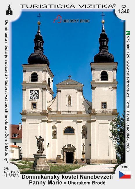 Dominikánský kostel Nanebevzetí Panny Marie v Uherském Brodě