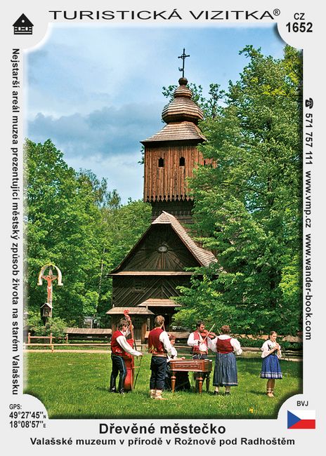 Dřevěné městečko – Valašské muzeum v přírodě v Rožnově pod Radhoštěm
