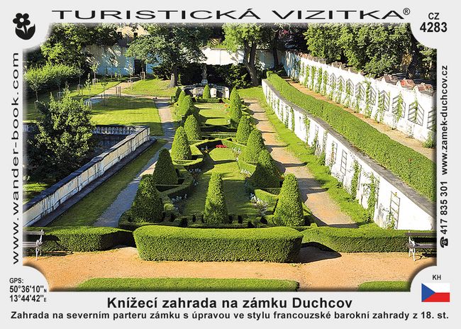 Knížecí zahrada na zámku Duchcov