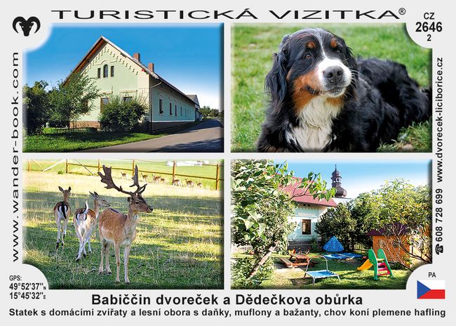 Babiččin dvoreček a Dědečkova obůrka
