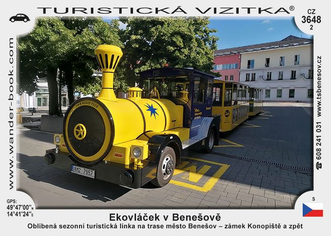 Ekovláček v Benešově