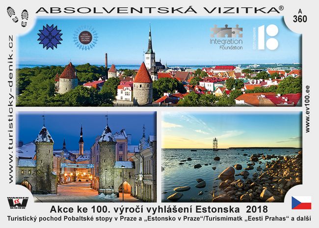 Estonsko 100 let akce 2018