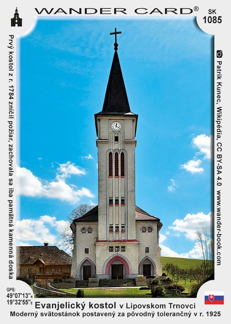Evanjelický kostol v Lipovskom Trnovci