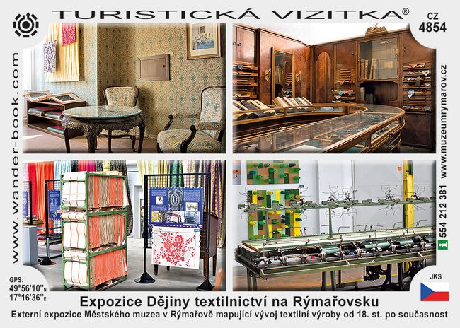 Expozice Dějiny textilnictví na Rýmařovsku