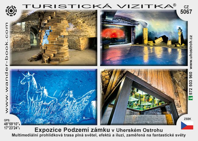 Expozice Podzemí zámku v Uherském Ostrohu