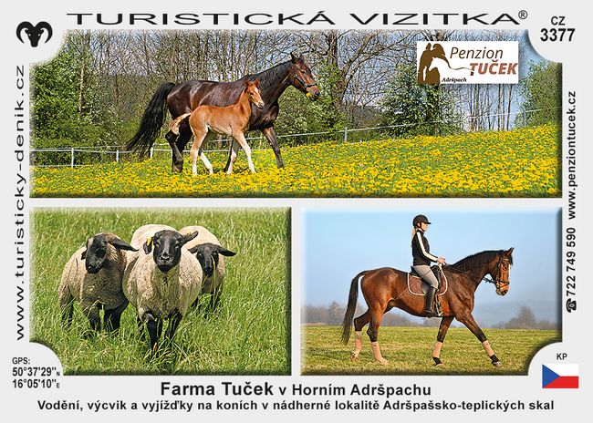 Farma Tuček v Horním Adšpachu