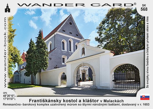 Františkánsky kostol a kláštor v Malackách