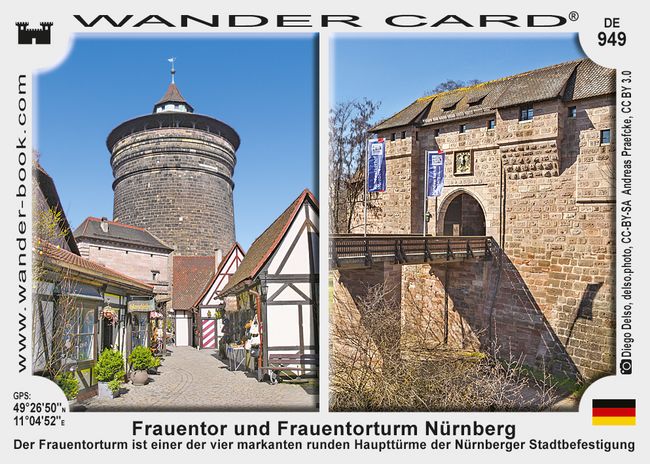 Frauentor und Frauentorturm Nürnberg
