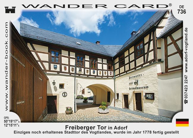 Freiberger Tor in Adorf