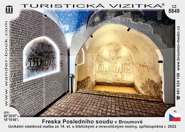 Freska Posledního soudu v Broumově