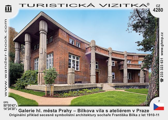 Galerie hl. města Prahy – Bílkova vila s ateliérem v Praze