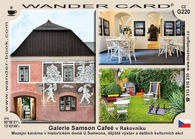 Galerie Samson Cafeé v Rakovníku
