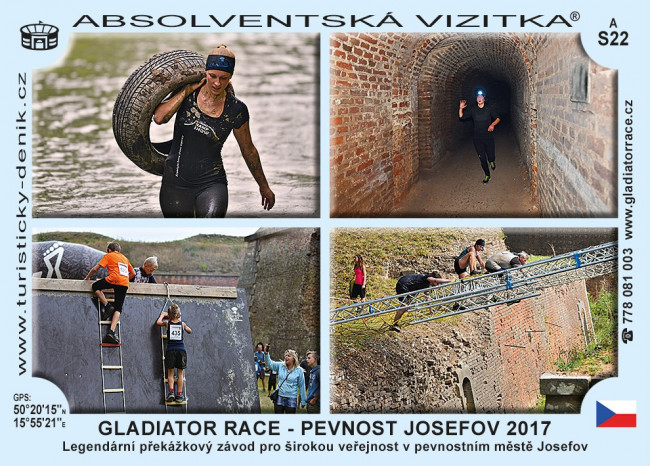 GLADIATOR RACE - PEVNOST JOSEFOV 2017
