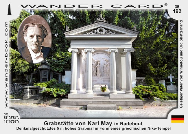 Grabstätte von Karl May in Radebeul