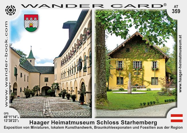Haager Heimatmuseum Schloss Starhemberg