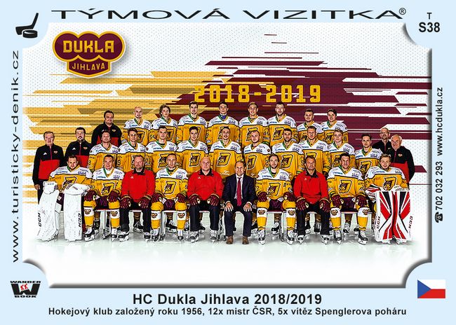 HC Dukla Jihlava 2018/2019