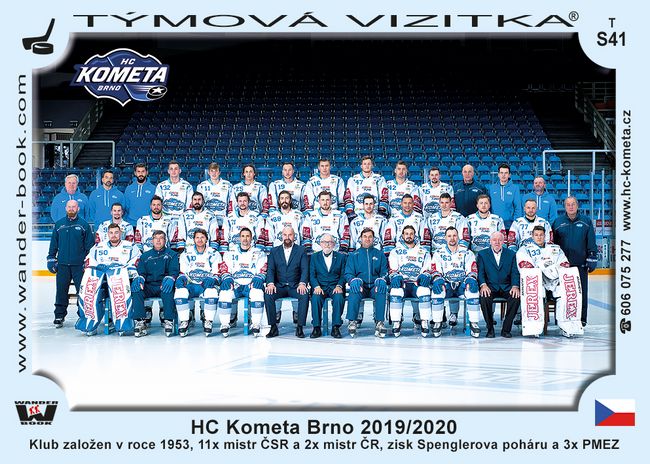 HC Kometa Brno 2019/2020
