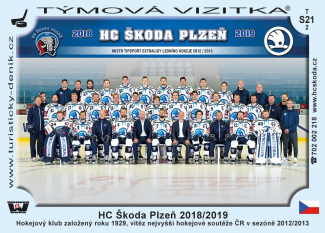 HC Škoda Plzeň 2018/2019