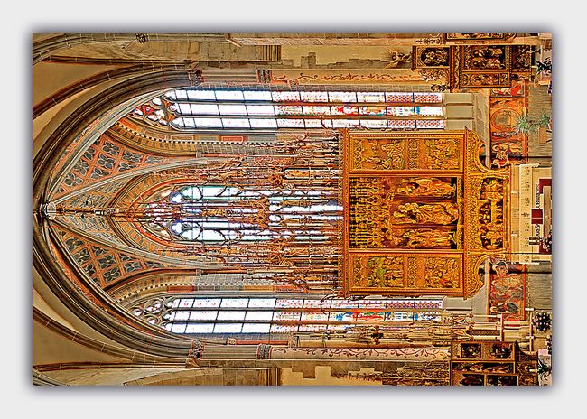 Hlavný oltár Baziliky minor sv. Jakuba v Levoči