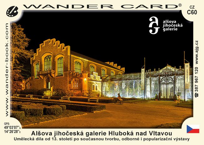 Alšova jihočeská galerie Hluboká nad Vltavou