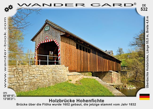 Holzbrücke Hohenfichte